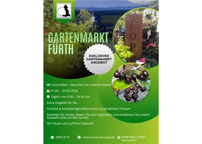 31. Fürther Gartenmarkt