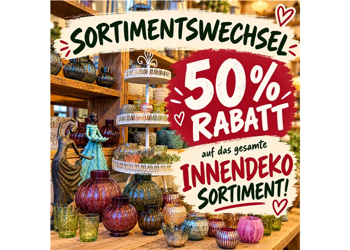 Innendeko Rabatt